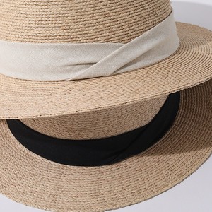 Sombrero de Paja Ligero de Ganchillo - Sombrero de Sol de Rafia Transpirable <span class=keywords><strong>con</strong></span> Diseño Calado, <span class=keywords><strong>Gorra</strong></span> de Playa Plegable <span class=keywords><strong>con</strong></span> Protección UV para Mujer - Product Image 5