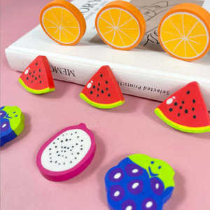 ترويحي سودودو-لطيف مقذوف على شكل فاكهة الفراولة العنب فاكهة التنين البرتقال للحلوى قلم القرطاسية - Product Image 3