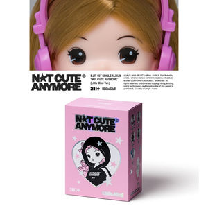 KPOP ILLIT 1er Álbum Sencillo en CD NOT CUTE ANYMORE Versión Little Mimi, Artículo Coleccionable Oficial, Bluewave, Regalo del Grupo Femenino Coreano - Product Image 2