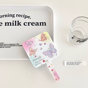 <span class=keywords><strong>Miroir</strong></span> de main coeur pour filles, <span class=keywords><strong>miroir</strong></span> de maquillage original avec dessin animé, <span class=keywords><strong>petit</strong></span> <span class=keywords><strong>miroir</strong></span> de transport portable pour étudiantes dans <span class=keywords><strong>le</strong></span> dortoir des femmes à la maison, vente en gros - Product Image 6