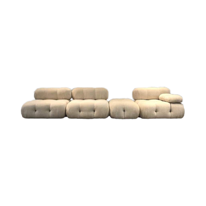 Sofá Seccional Modular de Tela Rectangular Moderno y Lujoso <span class=keywords><strong>Peyo</strong></span>, Sofá Cama para Apartamento, Patas de Madera Maciza, Muebles Cómodos para Sala de Estar - Product Image 3