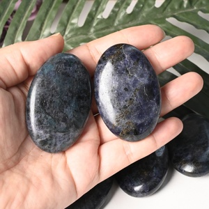 Piedra de Iolita Pulida al por Mayor, Piedra Decorativa Natural para Decoración del Hogar u Oficina, Ideal para Regalos Navideños - Product Image 3