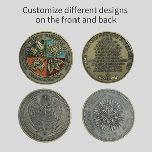 Monete Commemorative in metallo a doppio lato personalizzate in fabbrica con stile moderno con punto di riferimento della Malesia - Product Image 6