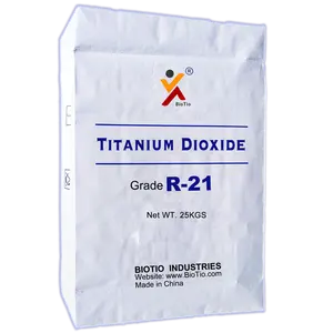 Titaandioxide Rutiel Voor Wegmarkering Verf, Titaandioxide Fabricage, Titaandioxide Pigment Wit Poeder Tio2 Biotio