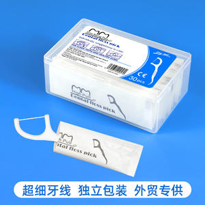 Palillos de Dientes Desechables Ultrafinos al por Mayor, 30 Palillos de Dientes Empaquetados Individualmente, Caja de Hilo Dental - Product Image 4