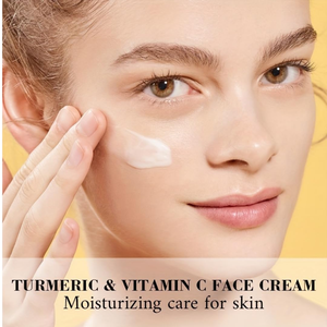 Meilleures ventes Crème visage éclaircissante au curcuma 50g Soin de la peau du visage Anti-acné Élimine les taches brunes - Product Image 3