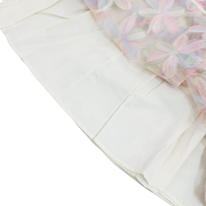 Vendita calda personalizzabile elegante vestito di cotone per ragazze dolce fiore ragazza abito al ginocchio nuovo arrivo per i bambini della stagione estiva - Product Image 4