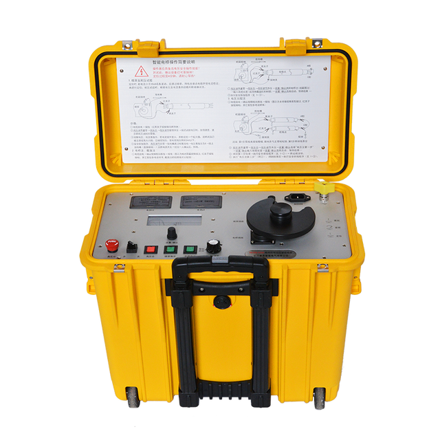 MOEORW-W9560 High Voltage Cable Fault Locator Bridge Cable Tester Adjustable Voltage 60KV/600mA LCD Display 1-50km Test Distance