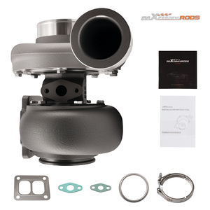 MaXpeedingrods GT45 通用型涡轮增压器 T4 V-Band 1.05 A/R 88MM 600+HPS 赛车通用涡轮增压器 双涡轮 - Product Image 2