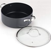 Offres Spéciales écologique antiadhésive batterie de cuisine en aluminium monobloc cocotte