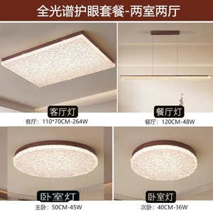 Lampe de plafond LED minimaliste de luxe pour salon, chambre, bureau, protection des yeux, commande vocale intelligente, dropshipping Shopify - Product Image 4
