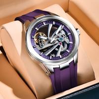 Montres mécaniques automatiques squelette Pagani Design PD-YS030 YS030 de luxe, étanches, avec aiguilles lumineuses et tourbillon pour hommes