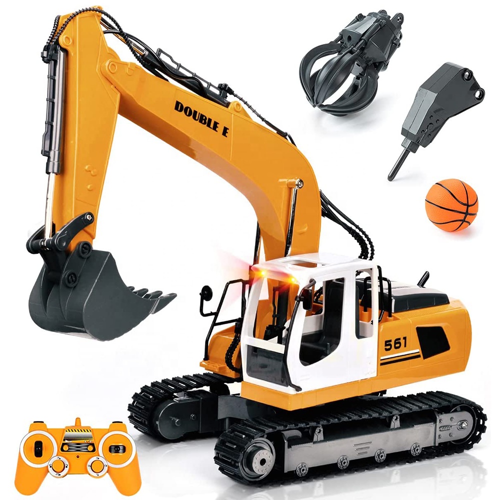 DOUBLE E RC Excavator Truck E561-003 - 1/16 Electric Excavator Toy