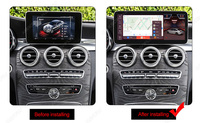 MEKEDE Car-play BT DSP Snapdragon 680 Pemutar DVD Mobil Stone 2014-2018 NTG5.0 Radio Android Auto untuk Benz C W205 GLC X253 V MEKEDE
