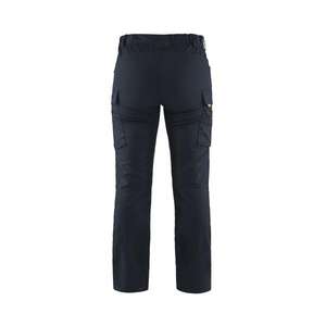 BLAKLADER - 714718308600C48 Women's Service <b>trousers</b> stretch Dark <b>navy</b> blue - EAN 7330509741061 <b>WORK</b> <b>TROUSERS</b> - Product Image 2