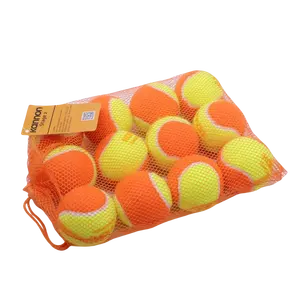 12 Uds pelotas de tenis naranja para niños KANN 50% Tenis de baja presión niños Paddle Beach Pelotas DE TENIS Bola Beach <span class=keywords><strong>Tennis</strong></span> - Product Image 5