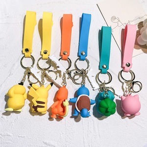 Wholesale <strong>Pokemoned</strong> Figures Keychain <strong>Keyring</strong> 3d <strong>Pokemoned</strong> Cartoon Character Pvc Rubber Keychain - Product Image 5