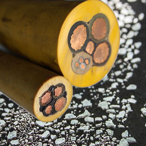 0,66/1.14KV Conductor de cobre <span class=keywords><strong>Cable</strong></span> eléctrico a prueba de explosiones flexible revestido de goma móvil para minas de carbón - Product Image 1