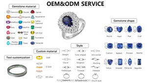 Nhẫn bạc Sterling 925 đính đá quý <span class=keywords><strong>Ruby</strong></span> tự nhiên dành cho đám cưới và tiệc tùng - Product Image 4