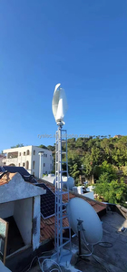Turbina Eolica ad Asse Verticale <span class=keywords><strong>da</strong></span> 5kW per <span class=keywords><strong>Tetto</strong></span> Residenziale, Generatore di Energia Eolica Ibrido Solare-<span class=keywords><strong>Eolico</strong></span> per Casa e Fattoria - Product Image 5