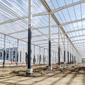 Pemasok Struktur Baja Tugas Berat Gudang Prefabrikasi Kustom untuk Pusat Logistik & Distribusi - Product Image 4