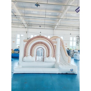 Structure gonflable combinée en PVC écologique pour l'extérieur, avec <span class=keywords><strong>piscine</strong></span> à balles pour enfants, idéale pour la <span class=keywords><strong>location</strong></span> - Product Image 3