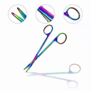 Tijeras Médicas Quirúrgicas Personalizables, Tijeras Curvas Finas, Instrumentos Quirúrgicos al Por Mayor, Tijeras Metzenbaum - Product Image 3