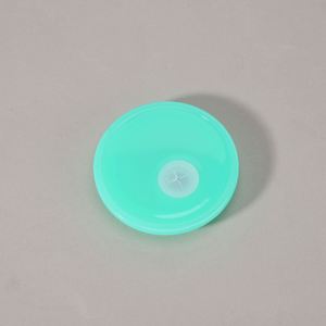Tapa de silicona reutilizable de 16oz 20oz para vaso tipo globo de nieve, vaso de cola, tarro Mason, con un solo orificio, sellado plano, a prueba de fugas y con pajita - Product Image 6