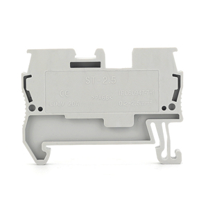 St 2.5 Mùa Xuân loại Din <span class=keywords><strong>Rail</strong></span> khối thiết bị đầu cuối 2.5mm ² screwless nối - Product Image 2