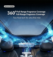 Diffuseur de parfum pour voiture fiable sans BPA 3004, purificateur d'air professionnel pour véhicule, appareil de parfumage automobile