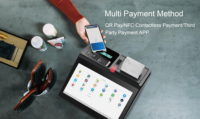 Usine POS 11.6 pouces windows android écran tactile électronique Mini caisse enregistreuse systèmes de Point de vente Pos avec imprimante