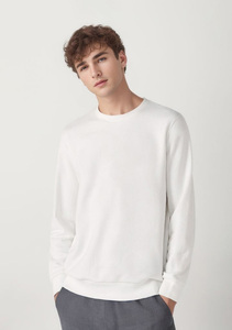 Camisetas de Manga Larga con Cuello Redondo para Hombre, Talla Grande <span class=keywords><strong>4XL</strong></span>, Ligeras, Lisas, Unisex, con Logotipo Bordado Personalizado - Product Image 5