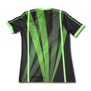 เสื้อฟุตบอลแขนสั้นผ้าระบายอากาศแห้งเร็วพิมพ์ลายตามสั่งด้วยเทคนิค Sublimation สำหรับฤดูร้อน - Product Image 2