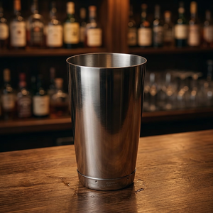 Shaker Boston en acier inoxydable, shaker à cocktail moderne, outil de bar réutilisable - Product Image 4