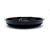 Plateau de panneau interne durable de 10 pouces pour conversion de batterie acoustique en batterie électronique, avec 6 cônes en mousse et prise jack 6,3 mm.