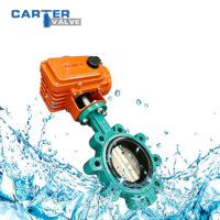 Vanne papillon électrique/pneumatique norme ANSI CF3M, à souder par emboîtement, 4-20mA, modulante, haute pression, pour eau acide/alcaline, OEM ODM