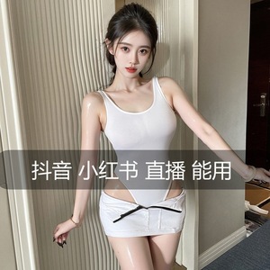 Lemon Story Women's Bodysuit 8012 Black Elastic Fabric Small Bust Friendly Swimwear Backless Design - Product Image 5