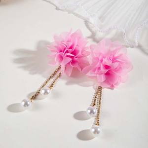 2025ใหม่ฤดูร้อนต่างหูสแตนเลสสตีลเก๋ไก๋ทันสมัยไม่ซ้ำใครต่างหูดอกไม้สไตล์ลำลองสำหรับผู้หญิงเครื่องประดับแฟชั่น - Product Image 5