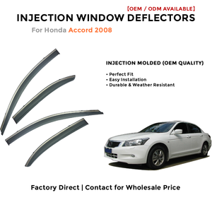 Deflectores de Ventana Laterales para Toyota LC200 2008-2019 Protector de Lluvia Accesorios de Coche - Product Image 2