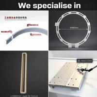 Profilé en aluminium usiné avec précision, profilé en alliage d'aluminium sur mesure avec services de découpe et d'anodisation, tolérance de 1 % pour les applications intelligentes