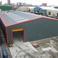 Bâtiment d'entrepôt en structure métallique préfabriquée avec certification ISO9001/CE et isolation EPS en Chine