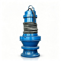 Pompe submersible à flux axial haute pression SUBEAST WQ en acier inoxydable, moteur triphasé AC380V, raccord à bride, personnalisable HP