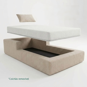 Cama Sofá Infantil Ecológica Comprimida al Vacío con Colchón y Cierre de Cremallera, Cama de Juego Infantil de Espuma para el Suelo, Venta al por Mayor de Fábrica - Product Image 5