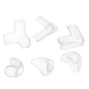 Protection d'angle anti-collision transparente souple pour enfants à bas <span class=keywords><strong>prix</strong></span> – Protection bébé en forme de L - Product Image 1