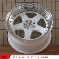 Rines de Lujo Forjados en Aleación de Aluminio 6061-T6 para Autos de Pasajeros, de 15-20 Pulgadas, 5x100, 5x108, 5x114.3 PCD, 50mm 0mm ET