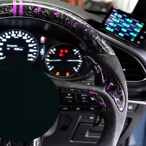 Volante Deportivo para Autos, Volante de Fibra de Carbono Forjado para <span class=keywords><strong>Mazda</strong></span> X3 - Product Image 4