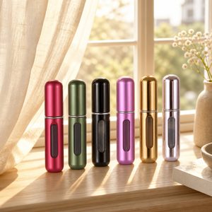 Wholesale Pocket Size Refillable <b>Perfume</b> Atomizer Bottle Bottom Refill Portable Travel Fragrance Spray <b>Dispenser</b> - Product Image 1