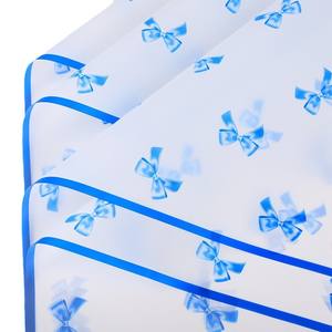 Papel de regalo de flores coreanas semitransparente esmerilado, revestimiento de PE impermeable con lazo para ramos de flores y arreglos de rosas - Product Image 6
