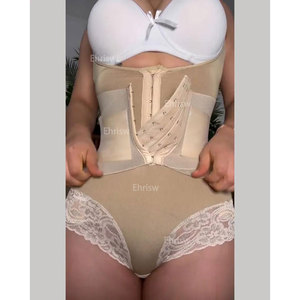 <span class=keywords><strong>Fajas</strong></span> Curvy Correa fina Control de barriga Body <span class=keywords><strong>Fajas</strong></span> Faja Corsé Mujeres Entrenador de cintura Body Shaper Ropa interior Correctiva - Product Image 2