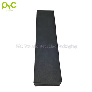 Gran oferta, caja de almacenamiento para relojes, cajas de reloj de papel, caja de lujo con logotipo personalizado de cartón negro - Product Image 5